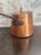 Copper Antique French Dovetailed Copper Saucepan With Iron Handle & Lid For Sale - Image 8 of 13