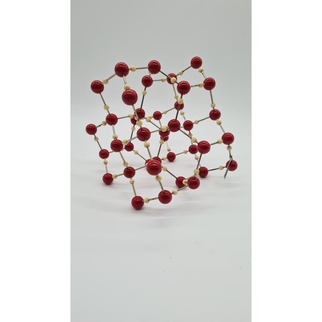 Molecular Model of Ice Crystal, 1960s For Sale - Image 4 of 10