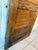 Antique Solid Oak Five Panel Interior Door Architectural Salvage For Sale - Image 10 of 11