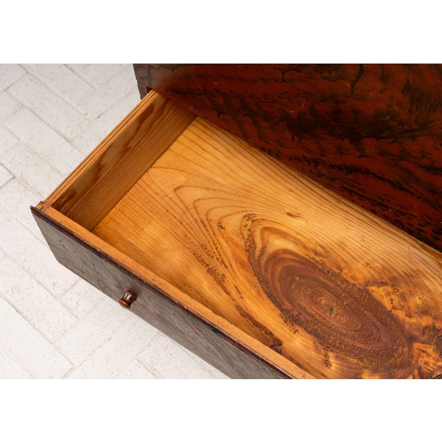 Antique New England Grain Painted Blanket Chest For Sale - Image 16 of 18
