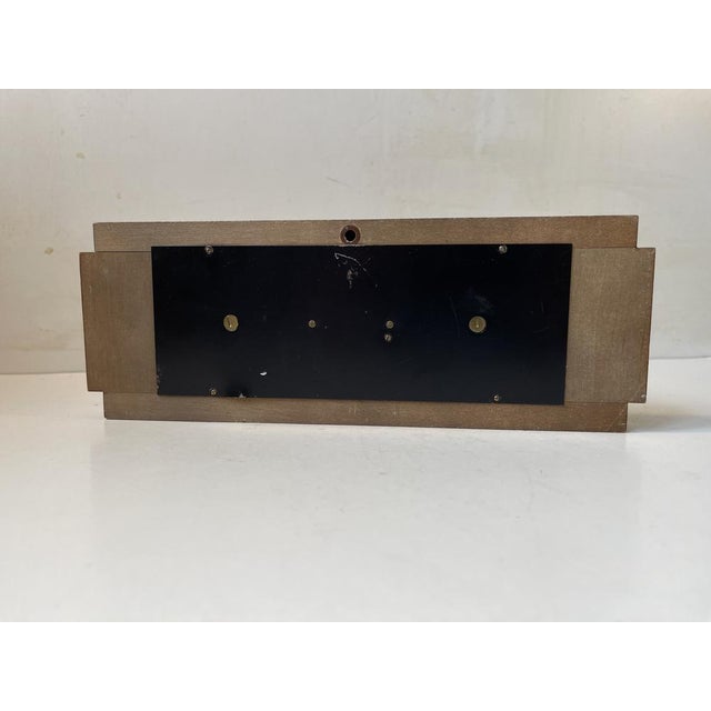 Vintage Teak Weather Station by Barigo, Germany, 1960s For Sale - Image 4 of 8