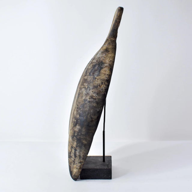 Early 20th Century Dinka Fon Fon Wood Food Plate For Sale - Image 10 of 14