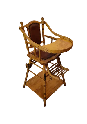 Art Nouveau Folding Children's Chair, 1890s