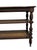 Vintage Baker Milling Road British Colonial Style Three-Tier Stand With Cane Shelves For Sale - Image 10 of 12