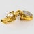 Gold Robert Goossens Gilded Metal Floral Clip Earrings with Pearls and Rock Crystal For Sale - Image 8 of 8