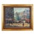Mid 20th Century Antoine Blanchard Paris Street Scene Oil Painting, Signed For Sale