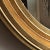 French Provincial French Louis Philippe-Style Giltwood Oval Wall Mirror For Sale - Image 3 of 12