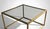 Late 20th Century Willy Rizzo Style Italian Brass and Smoked Glass Coffee Table For Sale - Image 10 of 17