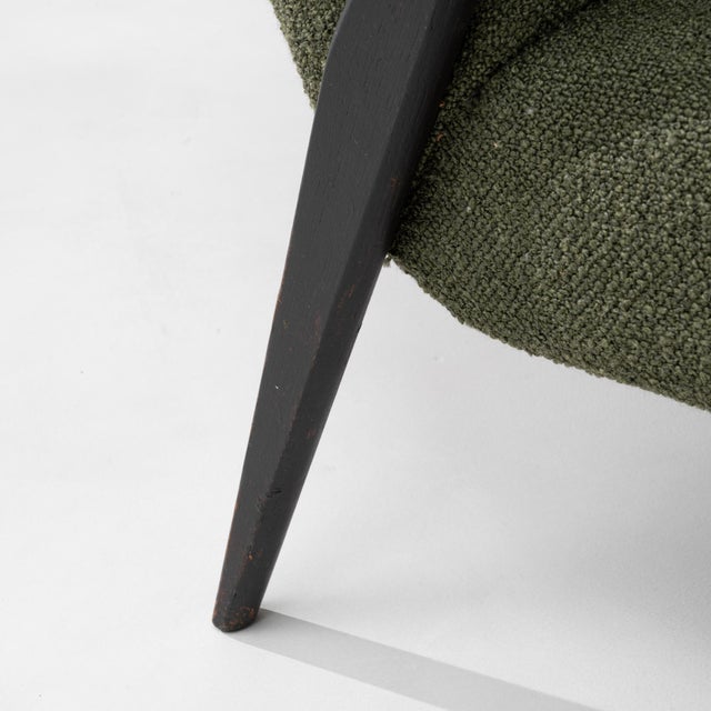 1960s Czech Upholstered Armchairs - A Pair For Sale - Image 13 of 18