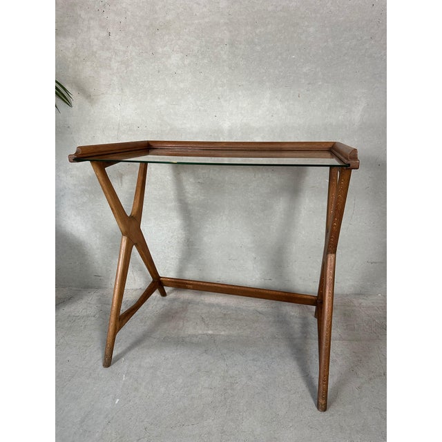 Vintage Italian Side Table, 1950s For Sale - Image 4 of 15