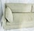 Sand Restoration Hardware Oversized Linen Slipcover Sofa in Neutral Sand Tone For Sale - Image 8 of 18