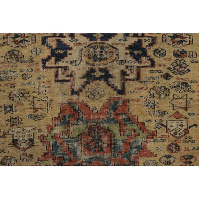 Tribal Vintage Turkish Runner With Anatolian Tribal Motifs in Multicolour - Rug & Kilim For Sale - Image 3 of 7