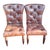 1990s 5 Ralph Lauren Style Chesterfield Leather Chairs. For Sale - Image 9 of 11
