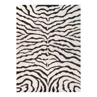 Edgar Hand-Tufted Ivory Area Rug- 7' 9'' X 9' 9'' For Sale