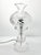 Waterford Inishmore/Inishmaan, Alana Electric Crystal Hurricane Table Lamp 14” Good vintage condition. Tested and works....