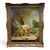 A dated 1878 oil on canvas by E. J. Boussant, a lush still life of pineapple, grapes, and a footed compote beside a wine...