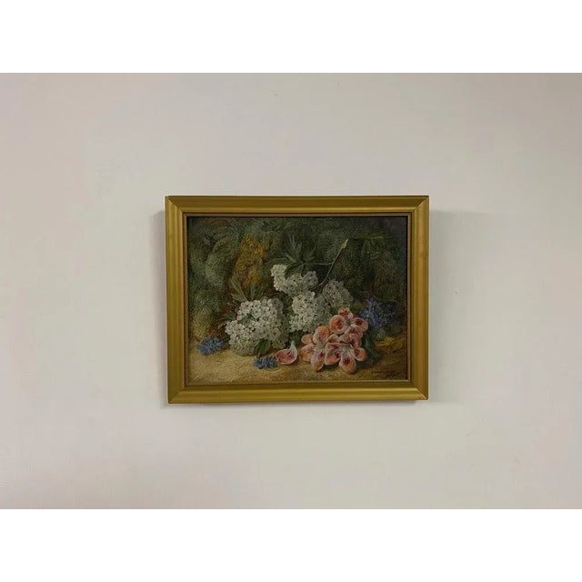 Vincent Clare, Botanical Still Life, 1890s, Oil on Canvas For Sale - Image 8 of 11