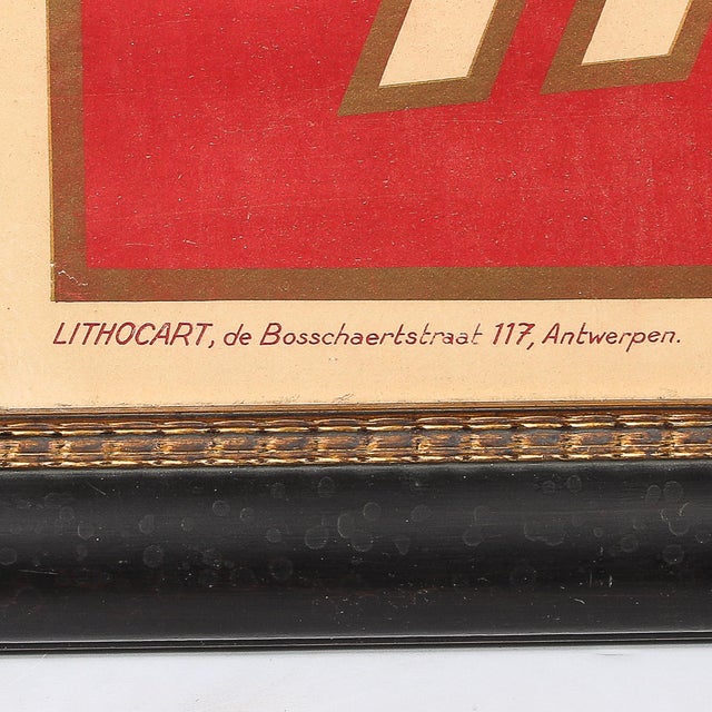 Black Art Deco Sigaren Maestro Poster Cigars For Sale - Image 8 of 12