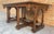 Late 19th Century Spanish Carved Coffee table with Wood Stretchers For Sale - Image 18 of 18