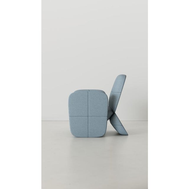 Contemporary Max Armchair in Kvadrat Hero 2 Fabric by Julien Lestrille For Sale - Image 3 of 7