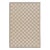 Erin Gates by Momeni Saybrook Check Grey Indoor/Outdoor Area Rug 5'3" X 7' For Sale