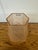 Glass Lalique Ombelles Vase, Gold Lustre For Sale - Image 7 of 12