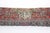 Antique Oriental Handmade Double Knotted Persian Rug Pillow Cover For Sale - Image 10 of 11
