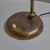 Brass 1940s Giovanni Michelucci Patinated Brass Ministerial Table Lamp for Lariolux For Sale - Image 8 of 12