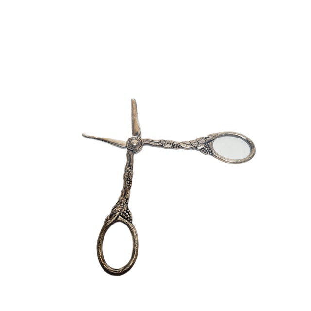 1920s Danish Art Nouveau Grapes Scissors, 1920s For Sale - Image 5 of 8