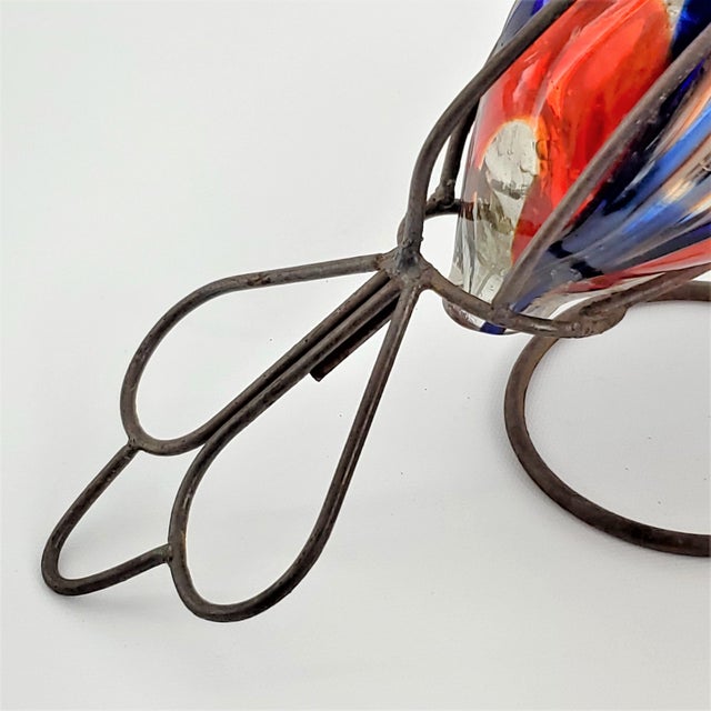 Sculpture Mercury Glass Hummingbird Bird For Sale - Image 12 of 13