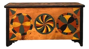 Painted Chest, Champorcher Valley, 1800s