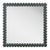 Fleur Home Carnival Chaos Square Mirror in Gunmetal, 30x30 For Sale