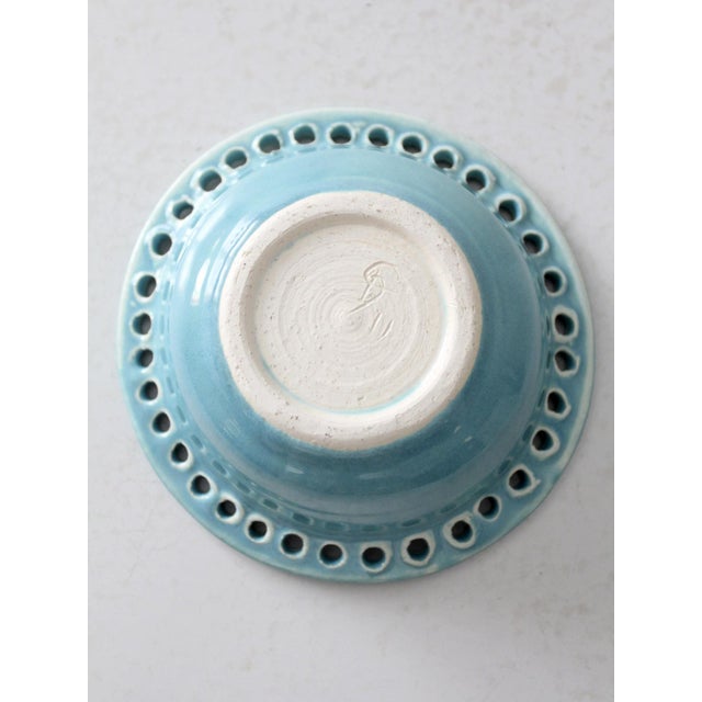 Late 20th Century Vintage Studio Pottery Bowl For Sale - Image 5 of 8