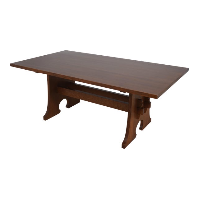 Stickley Mission Oak Arts & Crafts Dining Room Table For Sale