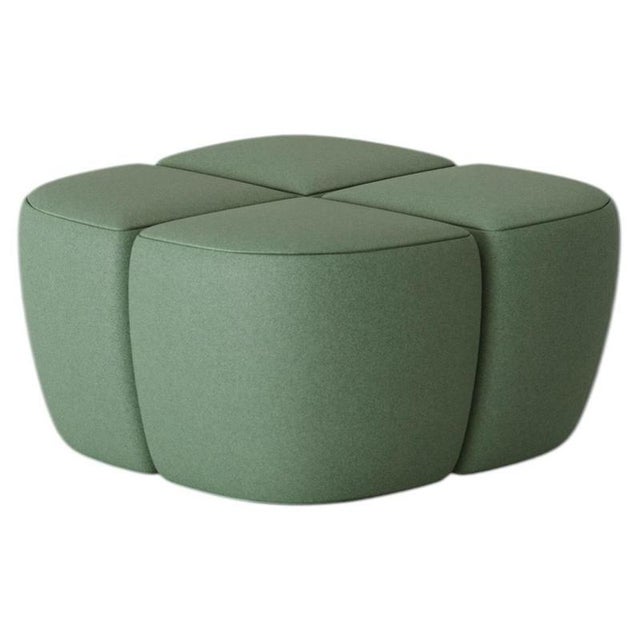 Max Ottoman in Kvadrat Hero 2 Fabric by Julien Lestrille For Sale - Image 6 of 6