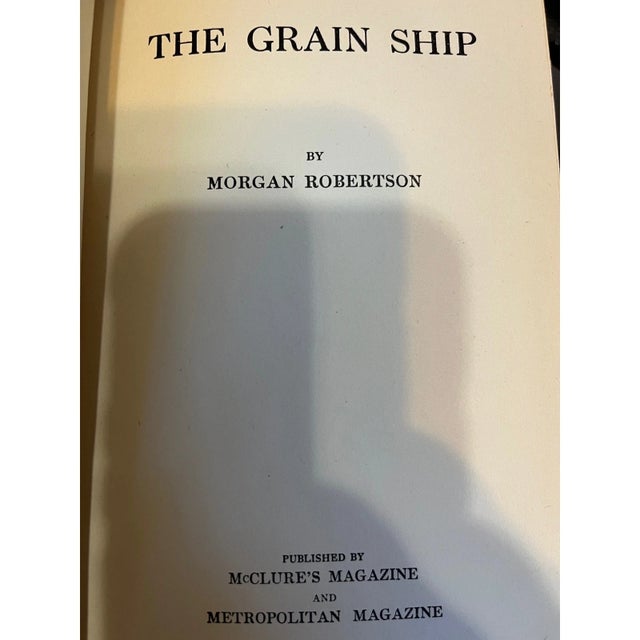 Early 20th Century Morgan Robertson Autograph Edition Set Wreck of the Titan Sea Stories - Set of 9 For Sale - Image 11 of 18