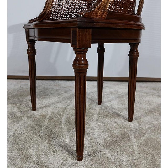 Set of Mahogany Armchairs in Louis XVI Style, 1890s For Sale - Image 18 of 18