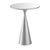 Not Yet Made - Made To Order Cono Deep Silver Metal Side Table by Lorenza Bozzoli For Sale - Image 5 of 5