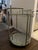 Champagne Vintage Rolling 2 Tier Champagne Bar Cart For Sale - Image 8 of 10