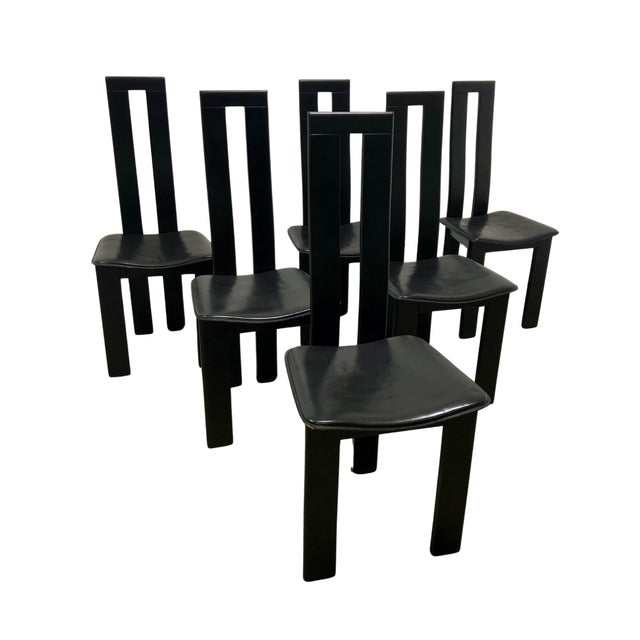Postmodern Dining Chairs by Pietro Costantini, 1970s, Set of 6 For Sale - Image 6 of 6