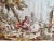 Traditional 19th-Century Silk Tapestry — Romantic Garden Scene For Sale - Image 3 of 8