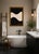 Title: Sculpted Space Modern Painting, Framed by Bryan Boomershine. A striking minimalist abstract composition by Bryan...