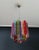 Medium Murano Glass Chandelier 47 Multicolored Prisms For Sale - Image 10 of 11