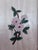 Set Vintage Flower on Silk Paintings, Embroidery Flower Art For Sale - Image 10 of 17
