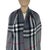 Burberry Light Grey Plaid 100% Cashmere Scarf