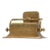 Bunny Williams for Currey & Company Collection Malvasia Brass Wall Sconce For Sale
