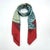 1995 Hermes Silk Carrè Scarf La Fontaine De Bartholdi For Sale - Image 10 of 13