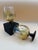 Glass 1983 Randy Strong Signed Gold Leaf Art Glass Brandy Snifters – Pair For Sale - Image 7 of 9