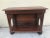 Wood Pine & Walnut Console Table, 1940s For Sale - Image 7 of 15