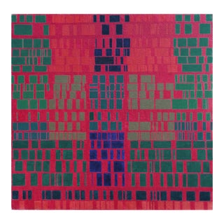 'Abstract in Red' by Carmélio Rodrigues Cruz, 1966, Brasil, São Paulo Bienniale, Museum of Modern Art Resende, New York, Chicago For Sale